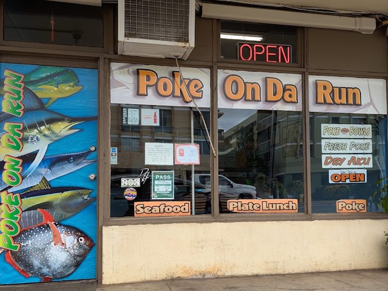 Poke On Da Run Shop exterior